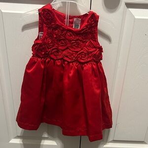 Carter's Red Floral Kids Dress